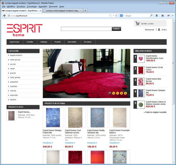 tappeti moderni Esprit Home