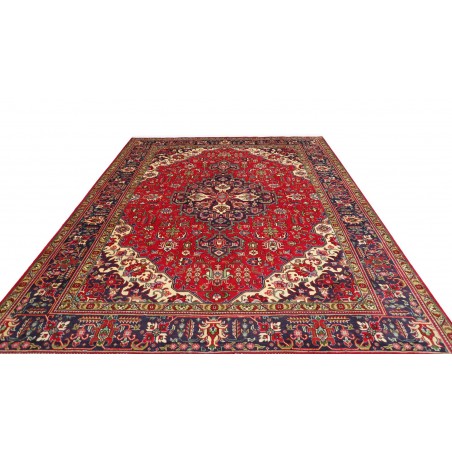 Tappeto Tabriz Persia marrone grigio 248x342