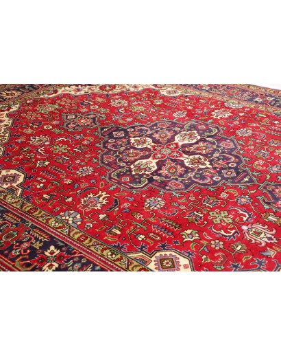 Tappeto Tabriz Persia marrone grigio 248x342