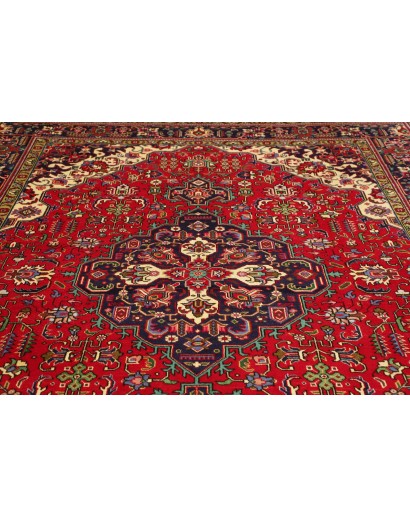 Tappeto Tabriz Persia marrone grigio 248x342