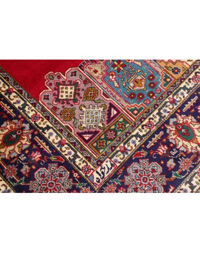 Tappeto Tabriz Persia marrone beige 243x330