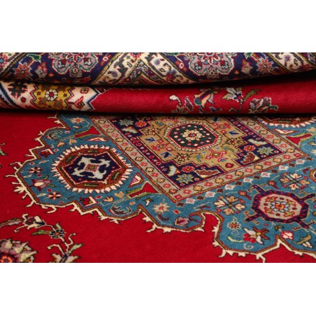 Tappeto Tabriz Persia marrone beige 243x330
