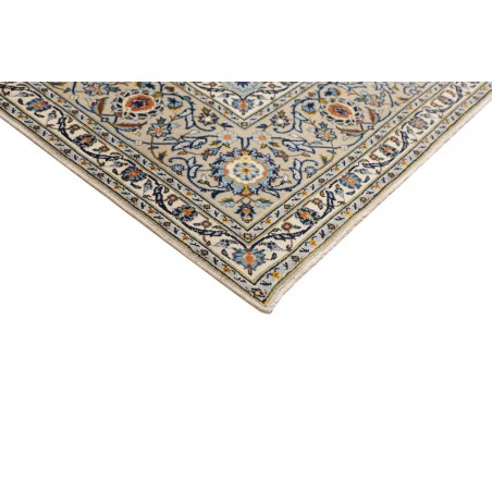 Tappeto Kashan Persia beige grigio 272x367