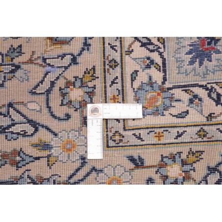 Tappeto Kashan Persia beige grigio 272x367