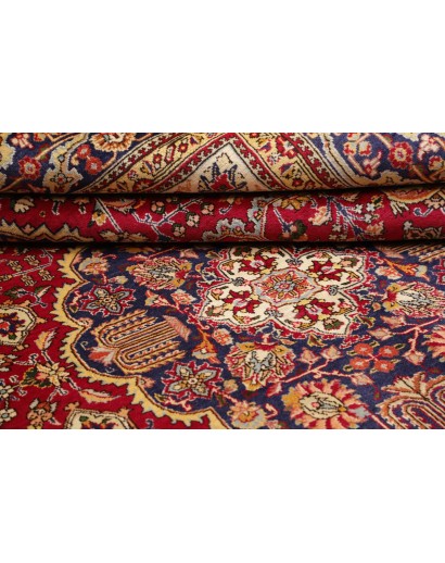 Tappeto Tabriz Persia marrone arancione 252x345