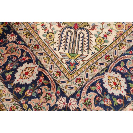Tappeto Tabriz Persia rosso giallo 293x386