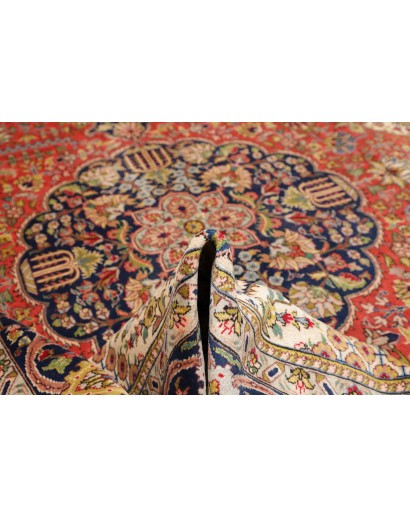 Tappeto Tabriz Persia rosso giallo 293x386