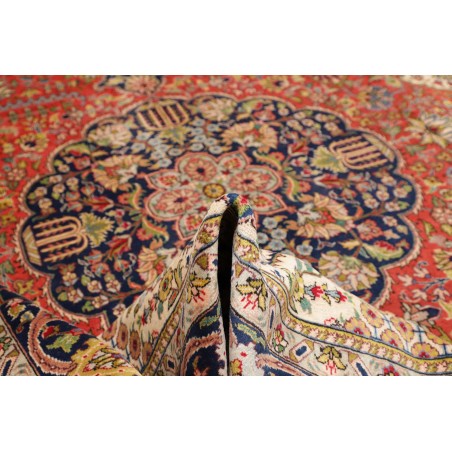 Tappeto Tabriz Persia rosso giallo 293x386