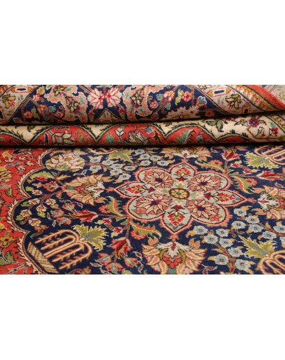 Tappeto Tabriz Persia rosso giallo 293x386