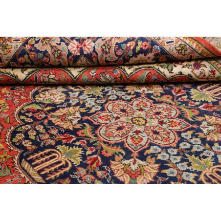 Tappeto Tabriz Persia rosso giallo 293x386