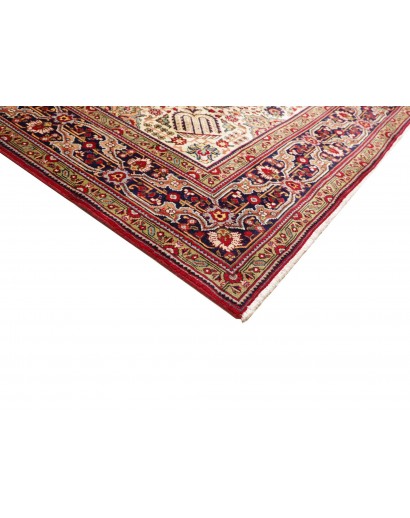 Tappeto Tabriz Persia marrone giallo 255x364
