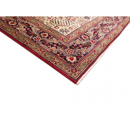 Tappeto Tabriz Persia marrone giallo 255x364