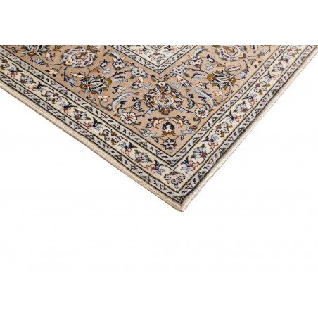 Tappeto Kashan Persia bianco verde 290x385