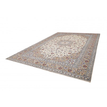 Tappeto Kashan Persia beige verde 290x400