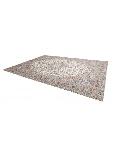Tappeto Kashan Persia beige verde 290x400