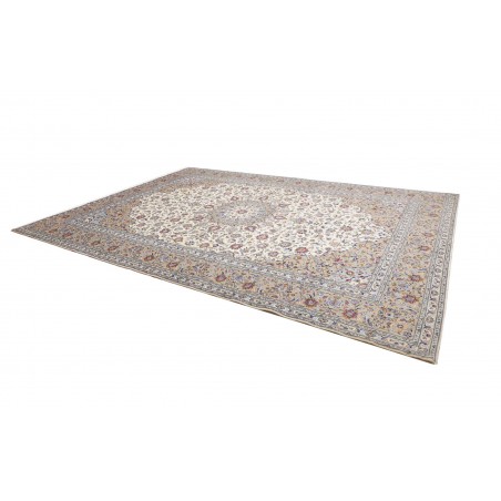 Tappeto Kashan Persia beige verde 290x400