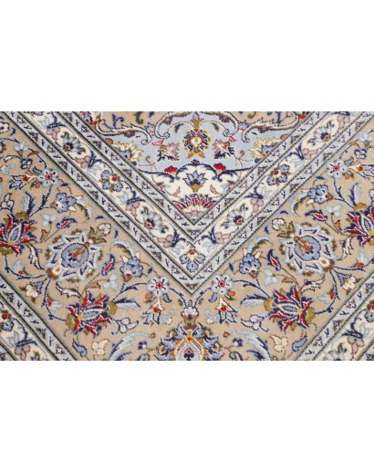Tappeto Kashan Persia beige verde 290x400