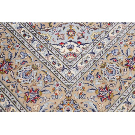 Tappeto Kashan Persia beige verde 290x400