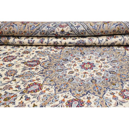 Tappeto Kashan Persia beige verde 290x400