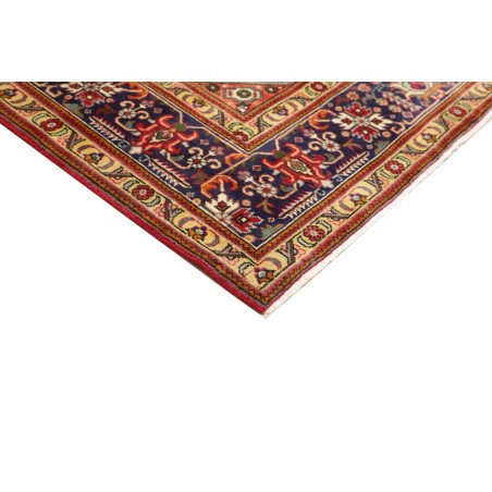 Tappeto Tabriz Persia marrone giallo 253x348