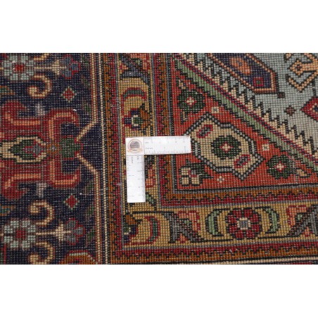 Tappeto Tabriz Persia marrone giallo 253x348