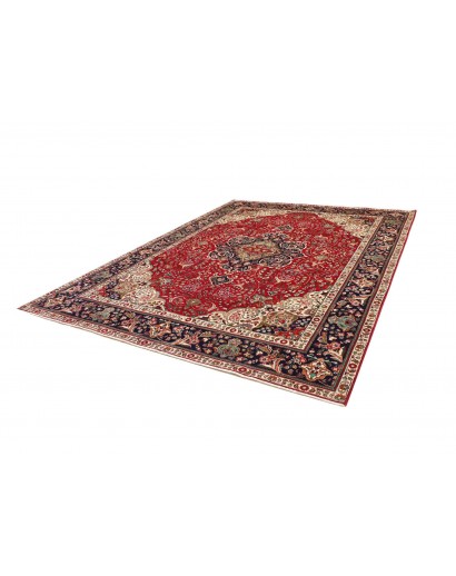 Tappeto Tabriz Persia marrone giallo 258x344