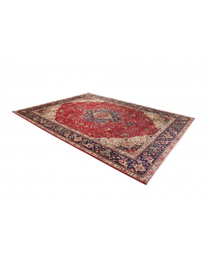 Tappeto Tabriz Persia marrone giallo 258x344