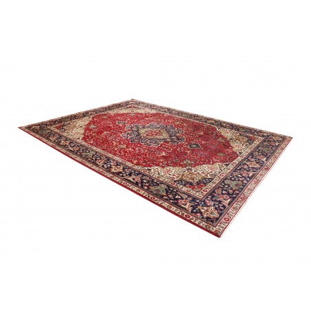 Tappeto Tabriz Persia marrone giallo 258x344