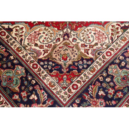 Tappeto Tabriz Persia marrone giallo 258x344