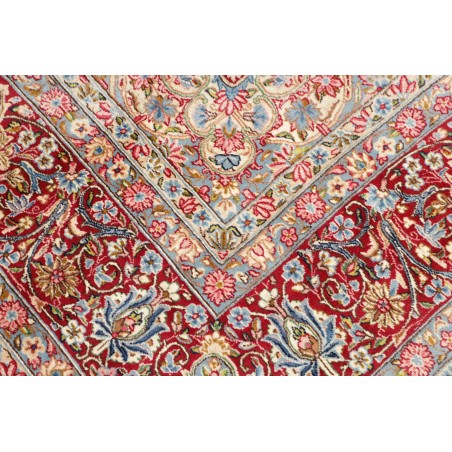 Tappeto Kerman Persia marrone giallo 272x387