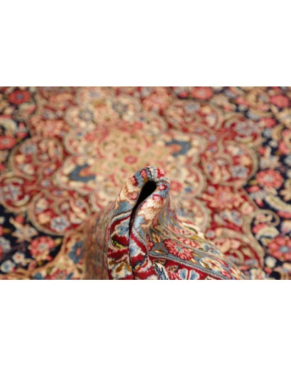 Tappeto Kerman Persia marrone giallo 272x387