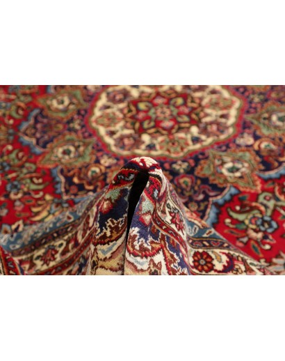 Tappeto Tabriz Persia marrone giallo 302x398