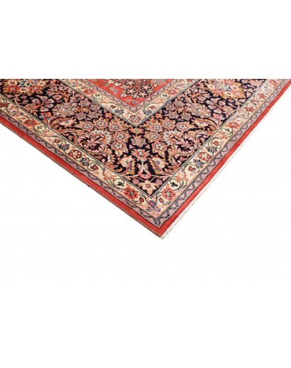 Tappeto Sarough Persia rosso grigio 283x398