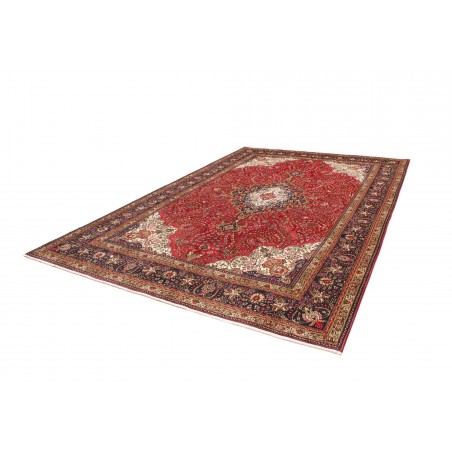 Tappeto Tabriz Persia marrone grigio 250x350