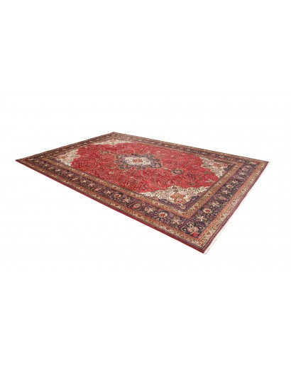 Tappeto Tabriz Persia marrone grigio 250x350