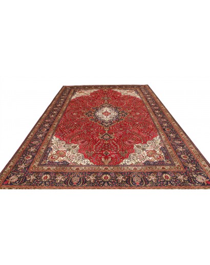Tappeto Tabriz Persia marrone grigio 250x350