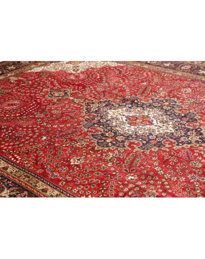 Tappeto Tabriz Persia marrone grigio 250x350