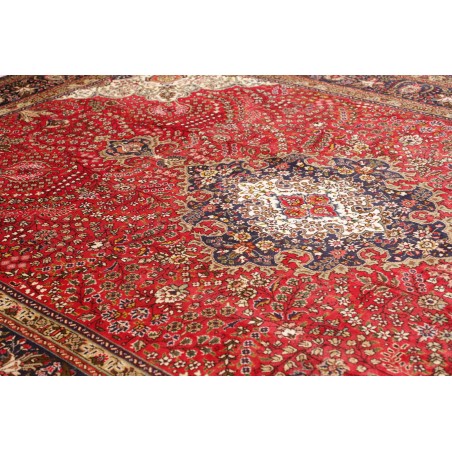 Tappeto Tabriz Persia marrone grigio 250x350
