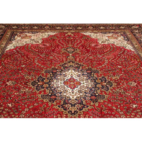 Tappeto Tabriz Persia marrone grigio 250x350