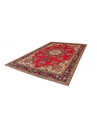 Tappeto Tabriz Persia marrone giallo 240x348