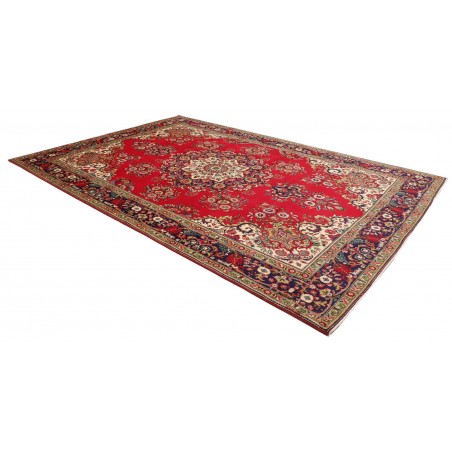 Tappeto Tabriz Persia marrone giallo 240x348