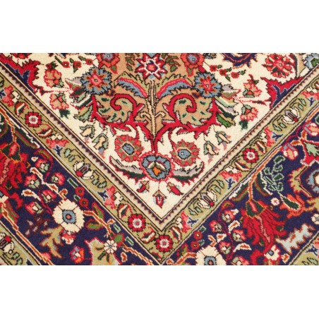 Tappeto Tabriz Persia marrone giallo 240x348