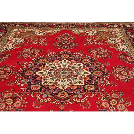 Tappeto Tabriz Persia marrone giallo 240x348