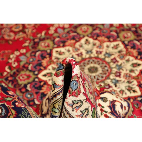 Tappeto Tabriz Persia marrone giallo 240x348