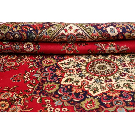 Tappeto Tabriz Persia marrone giallo 240x348