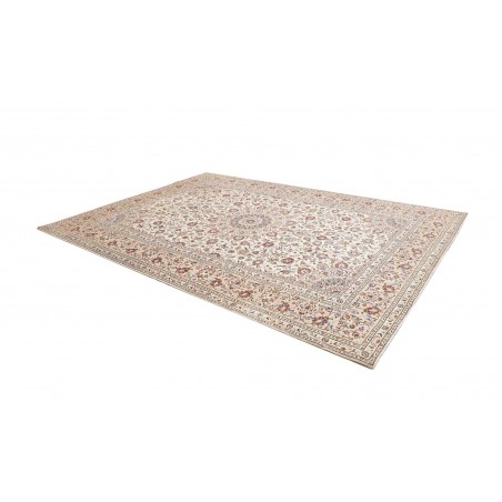 Tappeto Kashan Persia bianco grigio 250x345