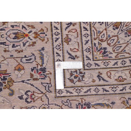 Tappeto Kashan Persia bianco grigio 250x345