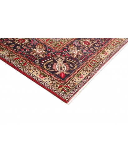 Tappeto Tabriz Persia marrone giallo 245x343