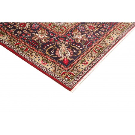 Tappeto Tabriz Persia marrone giallo 245x343