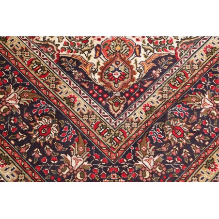 Tappeto Tabriz Persia marrone giallo 245x343